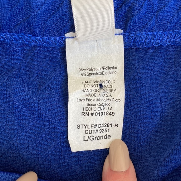 Royal Blue Dress - Picture 7 of 7